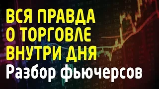 Вся правда о торговле внутри дня. Закономерности, манипуляции, крупный игрок. Трейдинг