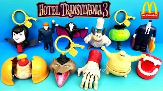 2018 McDONALD'S HOTEL TRANSYLVANIA 3 HAPPY MEAL TOYS VS 2012 HOTEL TRANSYLVANIA 1 FULL WORLD SET 11