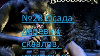 The Elder Scrolls III: Bloodmoon - №28  Осада деревни скаалов, излечение