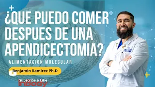 ¿Qué comer después de una cirugía de apendicitis?