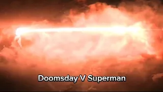 Doomsday V Superman: Heatvision Fight | [Batman V Superman:Dawn of Justice]