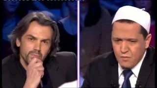 Hassen Chalghoumi & Davide Pujadas - On n'est pas couché 16 février 2013 #ONPC