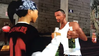 GTA SA CJ And Denise Date At A Bar