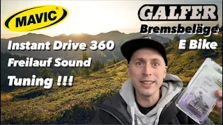 Umbau auf Galfer E-Bike Bremsbeläge / Mavic E-Deemax Instant Drive 360 Freilauf Sound Tuning .4K