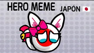 HERO MEME JAPÓN 🇯🇵 #countryballs #moltenrumbagames🎮