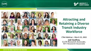 March Member Webinar: Attracting and Retaining Women in Transit