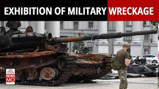 Ukraine-Russia War: Exhibition Of Destroyed Russian Military Equipment Opens In Kyiv | NewsMo