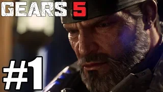 GEARS 5 Gameplay Walkthrough Part 1 - Xbox One X ( No Commentary)