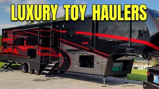 Luxury isn't just for Class A's.  The LUXE 46FB Toy Hauler