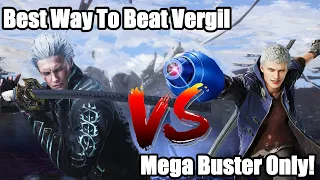 Beating Vergil With Only  The Mega Buster! Devil May Cry 5