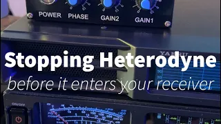 Stopping Heterodyne before it enters your receiver #ham #radio #noise #interference