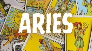 ARIES🤯I ALMOST FELL OFF MY CHAIR!! WHAAAT! OMG! #aries_april_2024  LOVE TAROT READING