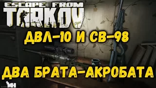 ДВЛ-10 И СВ-98. ДВА БРАТА-АКРОБАТА - ESCAPE FROM TARKOV