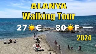 4K TURKEY 🇹🇷 ALANYA ANTALYA TURKEY | Walking Tour