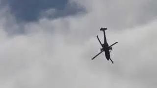 Royal Netherlands Air Force AH-64 Apache solo display @ Luchtmachtdagen Gilze Rijen 20-06-2014