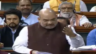 Article 370 revoked | Lok Sabha adopts resolution on bill to reorganise J&K