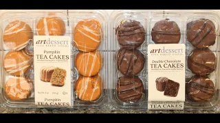 Art Dessert Fine Baked Goods Tea Cakes: Pumpkin & Double Chocolate Review
