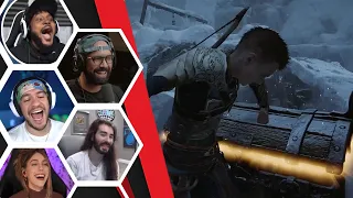 Lets Player's Reaction To Atreus Trying To Smash A Chest Like Kratos - God Of War: Ragnarök