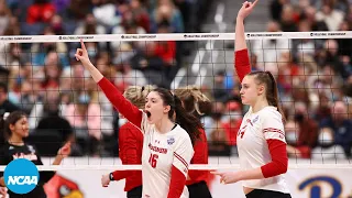 Final point: Wisconsin wins 2021 NCAA volleyball championship