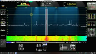 Демонстрация работы SDR-трансивера по схеме US5NCJ