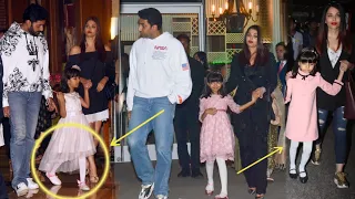 Poorly Trolled Aaradhya Bachchan Legs Problem For Not Walking Properly On Her 10th Birthday