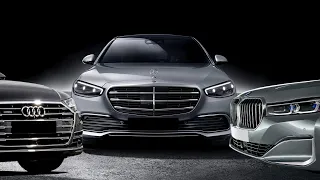 Новый Mercedes S-Class w223 против BMW 7 и AUDI A8?