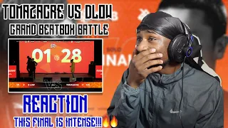 TOMAZACRE VS DLOW | Grand Beatbox Battle 2019 (FINAL) | REACTION