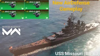 USS Missouri - with New JRNG-6 CIWS Air Defense - Modern Warships
