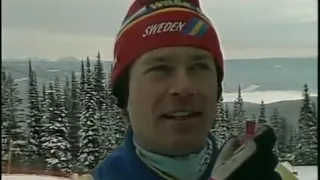 1988 Олимпийские игры Калгари лыжные гонки сборная Швеции