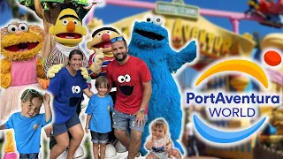 🎢 Port Aventura World en Verano☀️ |  Barrio Sésamo Aventura 2023 | vlogs diarios en familia