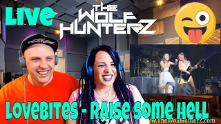 Lovebites - Raise some hell 🔥 (live - five of a kind) THE WOLF HUNTERZ Reactions