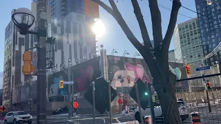 Walking John Street in its Entirety in Downtown Toronto 12/19/2021