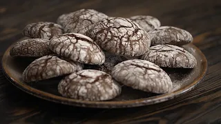 Chocolate Marble Cookies by Liza Glinskaya🍪