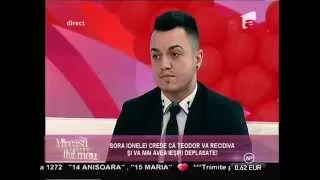 Gestul violent al lui Teodor, criticat dur de sora Ionelei