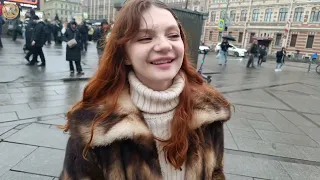 Харинама в Питере около м. Василеостровская, 22.03.2024 / Harinama in St. Petersburg, 03/22/2024