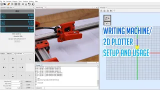 How to use Writing Machine - 2D Pen Plotter Setup and Use