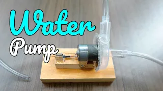 How to Make a Water Pump at Home