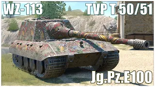 TVP T 50/51, Jg.Pz.E100 & WZ-113 ● WoT Blitz