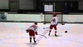 Red Wings Development Camp Day 2: Shooting Drills - Team Yzerman