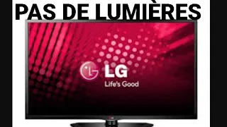 70 RÉPARER TÉLÉVISION LG NE S'ALLUME PAS