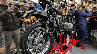 Презентация мотоцикла "Урал"