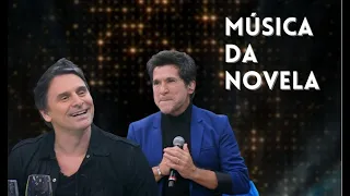 Murilo Rosa e Daniel relembram música tema de personagem na novela