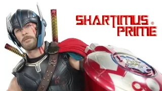 Hot Toys Gladiator Thor Deluxe Thor Ragnarok 1:6 Scale Marvel Movie Collectible Action Figure Review