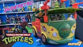 Super7 Ninja Turtles Ultimates Party Wagon! Unboxing and Review