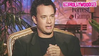 Tom Hanks Speaks On Playing 'Forrest Gump' In A Rare Interview From 1994 In Los Angeles, CA 6.17.94