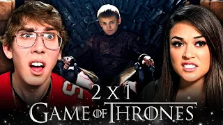 Season 2 Seems Dark & Full of Terrors! Our First Time Watching GAME OF THRONES Reaction |2 x 1|