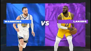 Warriors @ Lakers - NBA 2K24 Simulation (NBA Today)