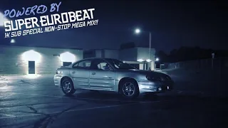 SUPER EUROBEAT MIX For Midnight High-Speed Chase (1K SUB SPECIAL NON-STOP MEGA MIX!!)