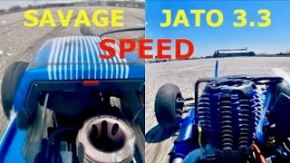 HPI Savage XL & Jato 3.3 - 5 Speeds for the NitroGang - How fast is a 3-Speed and 3.75 HP?