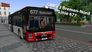 OMSI 2: Bremen-Nord | Linie 677 Bf. Vegesack - Beckedorf #032 | PxlKiing